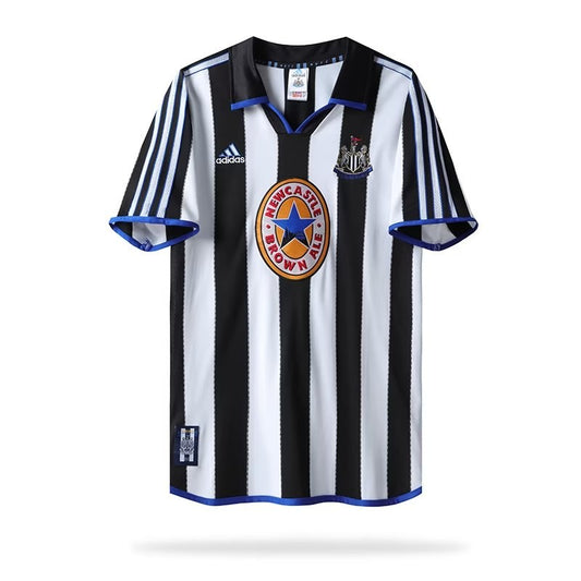 Retro Newcastle Home Fans Football Jersey 1999/2000