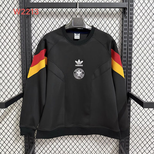 Germany Hoodie Black Jacket Tracksuit Football Jersey 2025/2026