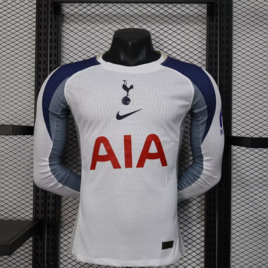 Tottenham Home Long Sleeve Player Football Jersey 2025/2026