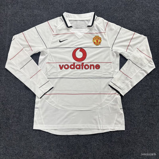 Retro Manchester United Long Away Football Jersey 2003/2005
