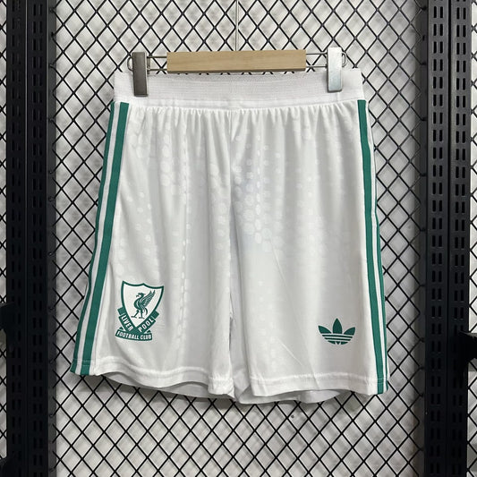 Liverpool Third Away Pants Player Shorts Red Football Jersey 2025/2026