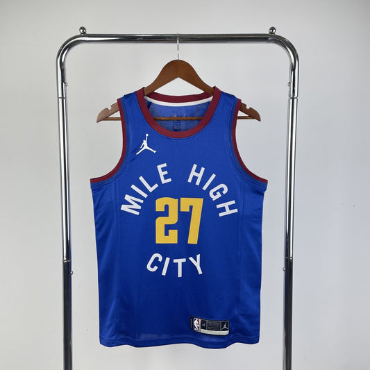 Denver Nuggets Blue #27 MIURRAY NBA Season Jerseys 2021