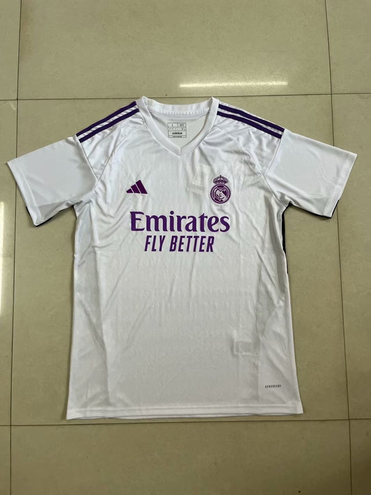 Real Madrid Goalkeeper White Fans Football Jersey 2023/2024
