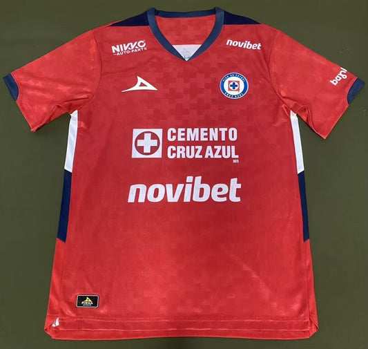 Cruz Azul Goalkeeper Red Player Football Jersey 2025/2026