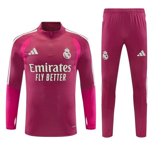 Real Madrid Training Tracksuit Red (Kids And Man 10-2XL) 2026/2027