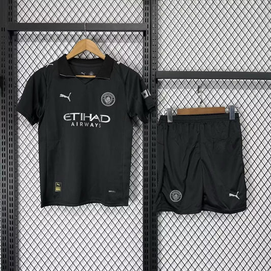 Manchester City Third Away With Pants Sets Fans Football Jersey 2025/2026