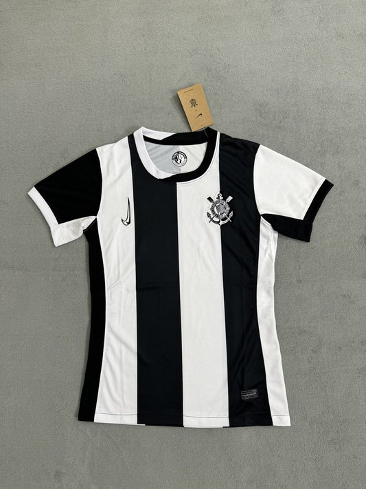 Corinthians Third Away Women Fans Football Jersey 2024/2025