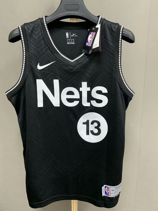 NBA Nets Home Harden No.13 New Season