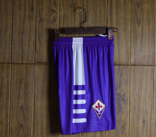 Retro Florence Home Short Football Jersey 1998