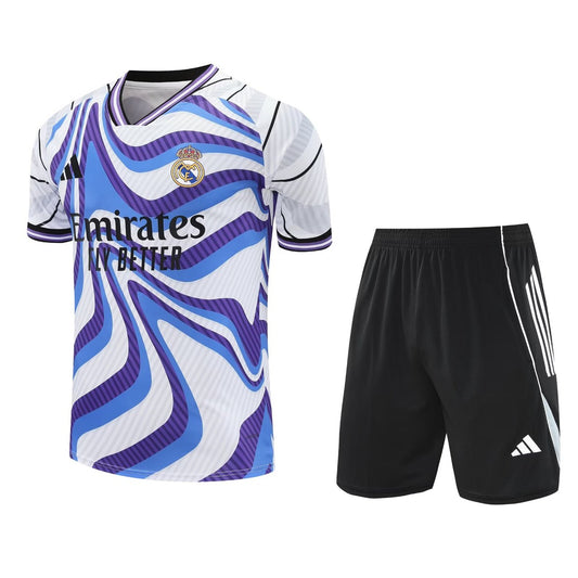 Real Madrid Training Fans Kits Football Jersey 2025/2026 (Kids And Man )