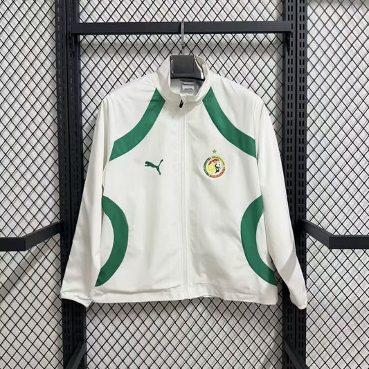 Algeria Windbreaker White Football Jersey 2025/2026