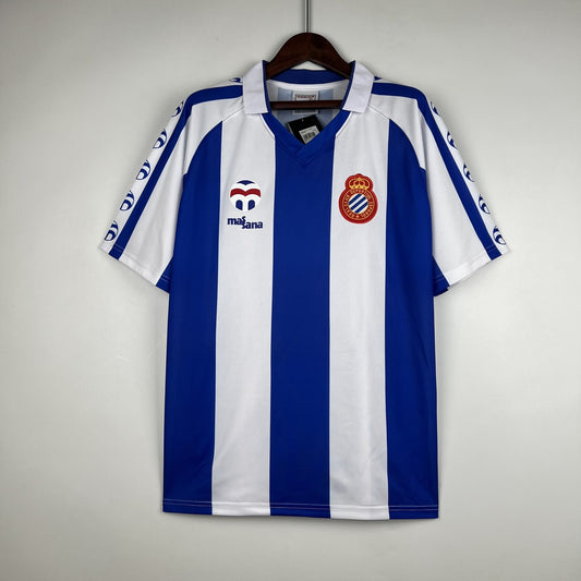 Retro Espanyol Home Football Jersey 1984/1989