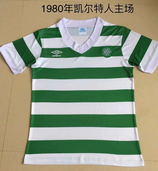 Retro Celtic Home Football Jersey 1980