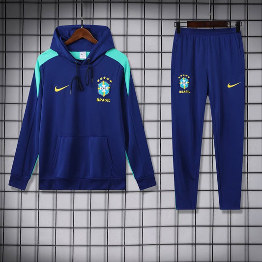 Brazil Hoodie Suit 2024/2025