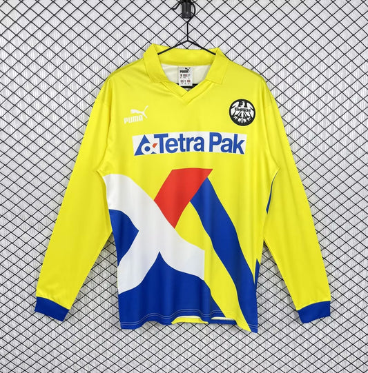 Retro Frankfurt Away Long Sleeve Football Jersey 1993/1996