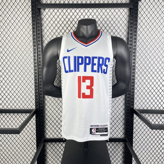 Los Angeles Clippers White #13 GEORGE NBA Season Jerseys 2023