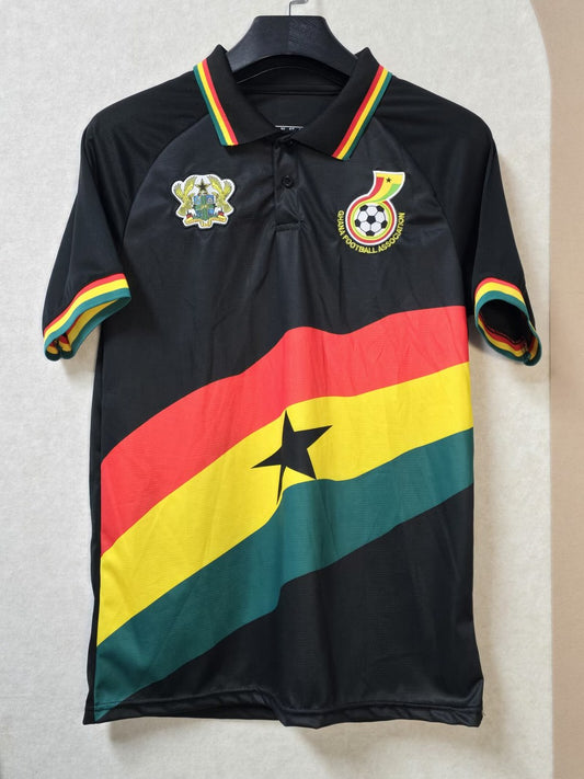 Ghana POLO Special Edition Black Fans Football Jersey 2026/2027