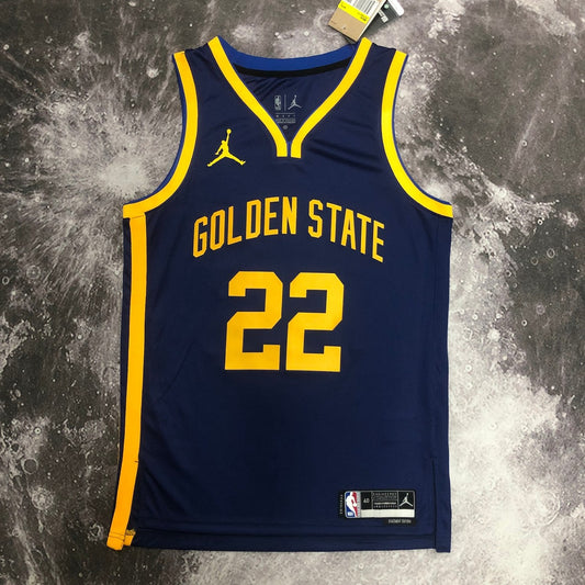Golden State Warriors Blue Jordan #22 WIGGINS NBA Season Jerseys 2023