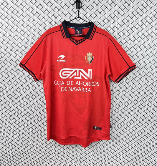 Retro Osasuna Home Football Jersey 1998/1999
