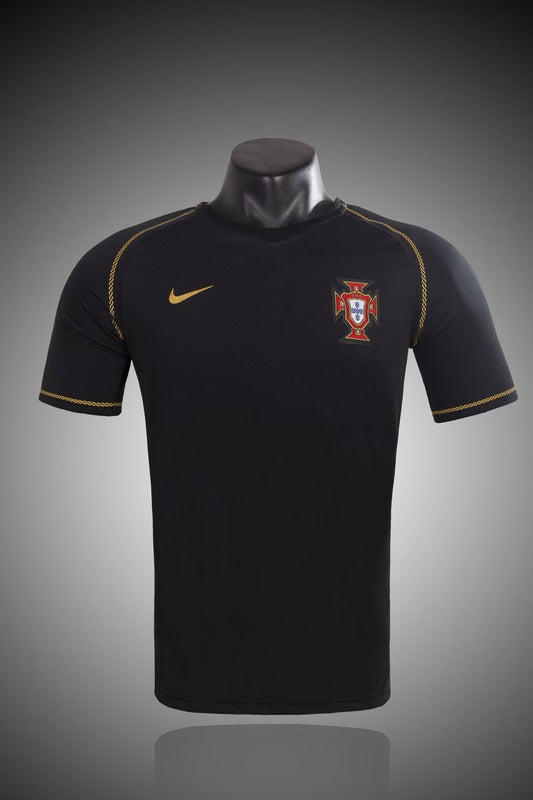 Retro Portugal Away Fans Football Jersey 2006