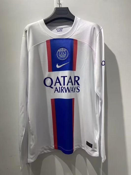 PSG Paris 2RD Away Long Sleeve Fans Football Jersey 2022/2023