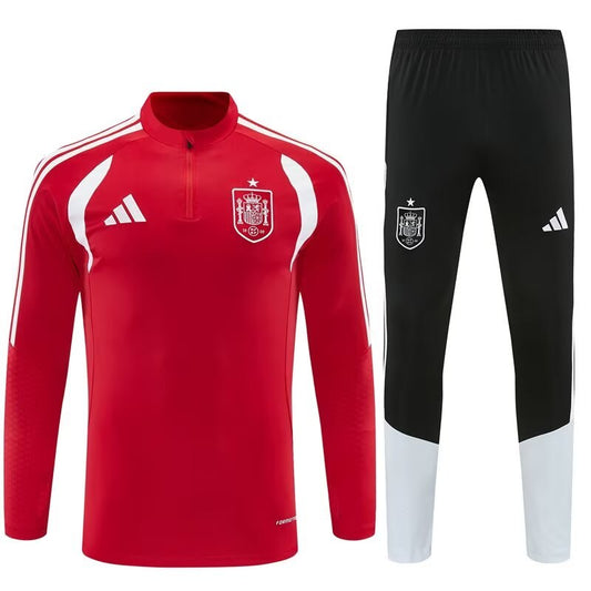 Spain Training Tracksuit Red (Kids And Man 10-2XL) 2026/2027