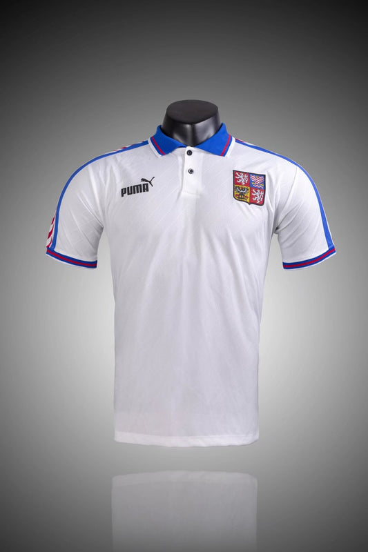 Retro Czech Republic Away 1996 Football Jersey