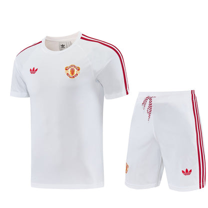 Manchester United T-shirt White Football Jersey 2025/2026