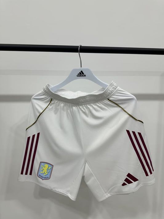 Villa Player Home Shorts Pants Football Jersey 2025/2026