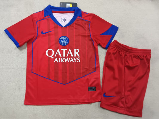 PSG Paris Third Away Kids Football Jersey 2025/2026