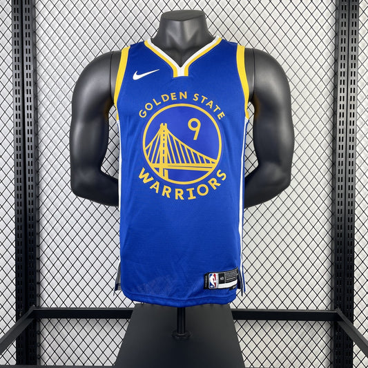Golden State Warriors V-neck Blue #9 IGUODALA NBA Season Jerseys 2023