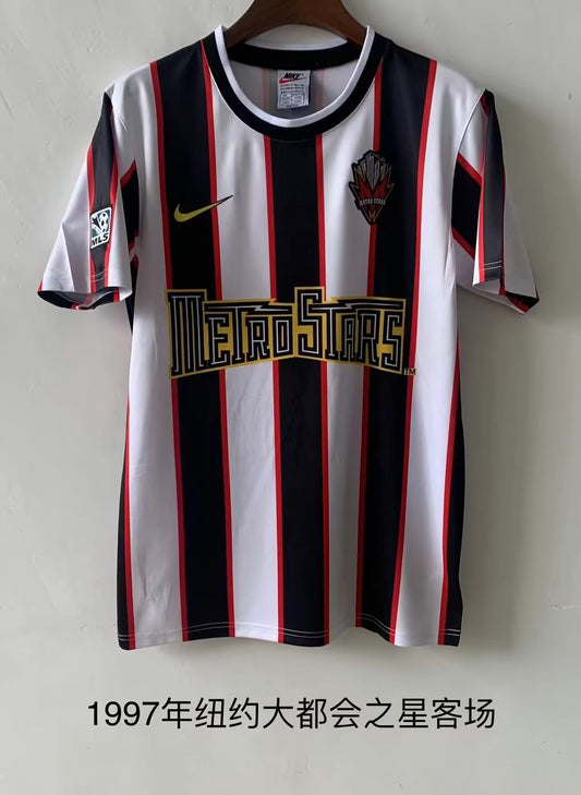 Retro New York City Home Fans Football Jersey 1997