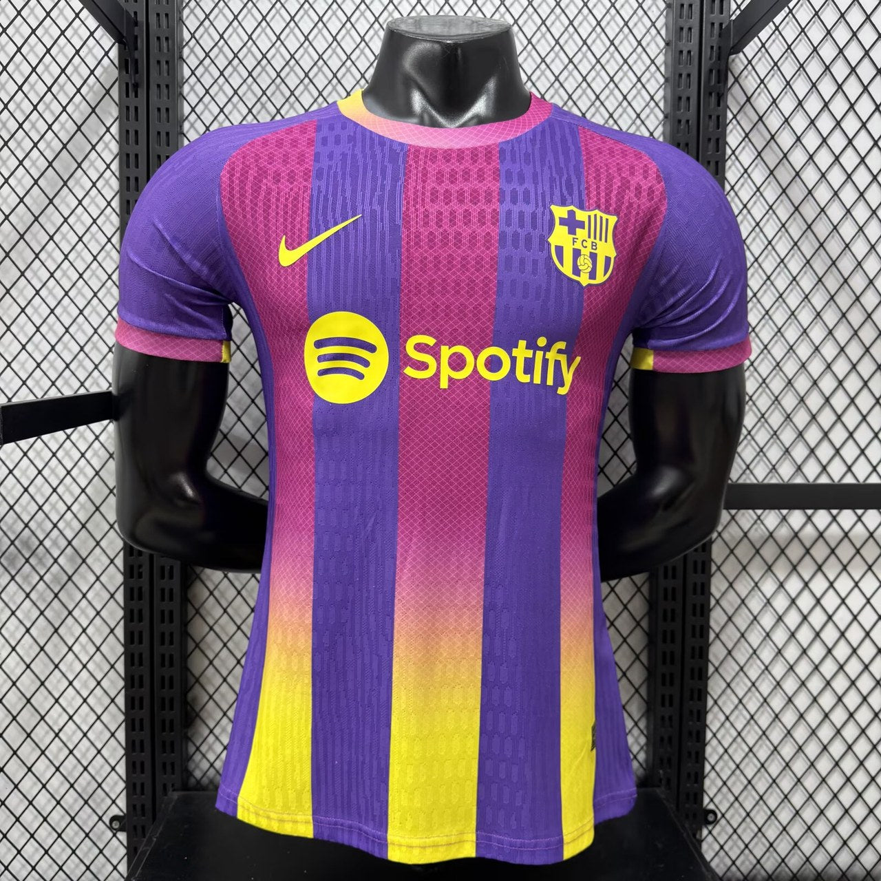 Barcelona Purple Gold Neon Special Edition Player Football Jersey 2026/2027