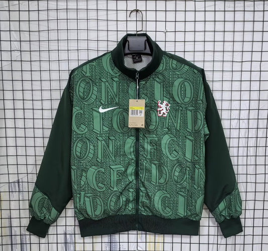 Chelsea Windbreaker Green Football Jersey 2025/2026