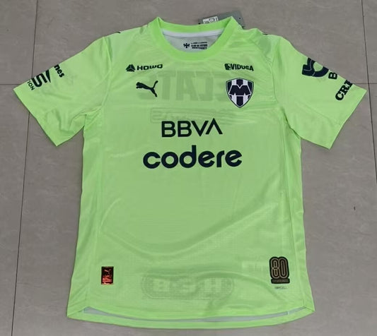 Monterrey Goalkeeper Green Player Football Jersey 2025/2026