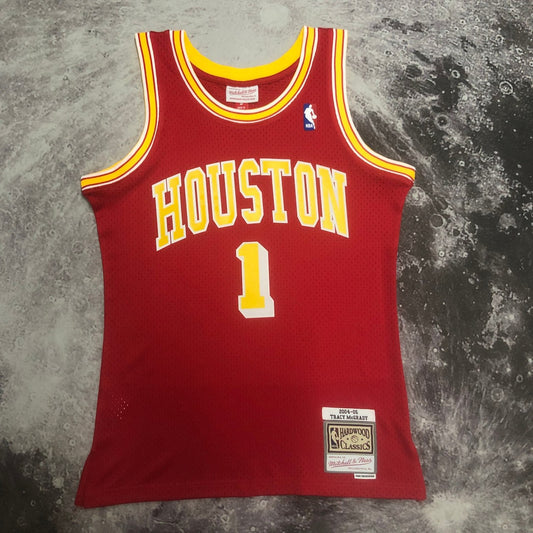 Houston Rockets Retro Red #1 MCGRADY NBA Season Jerseys 2004/2005