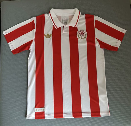 Olympiacos 100 Year Commemorate Fans Football Jersey 2025/2026