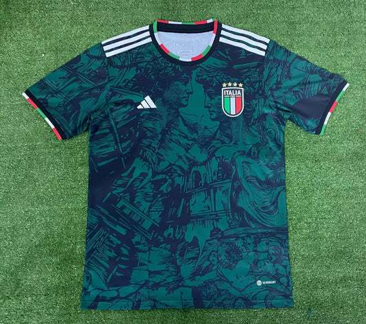 Italy Green Special Edition Fans Football Jersey 2023/2024