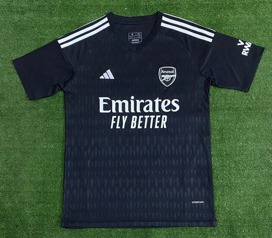 Arsenal Goalkeeper Black Fans Football Jersey 2023/2024