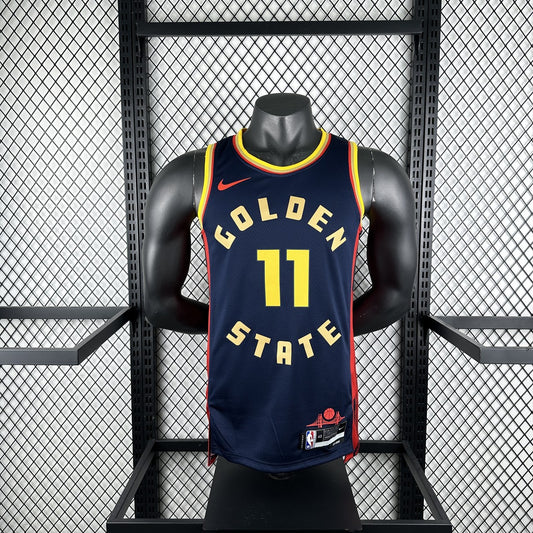 Golden State Warriors City Edition #11 THOMPSON NBA Jerseys 2025