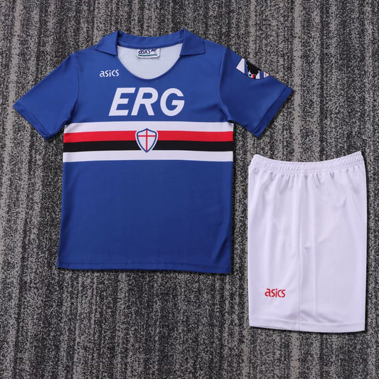 Retro Sampdoria Home Kids 1990/1991