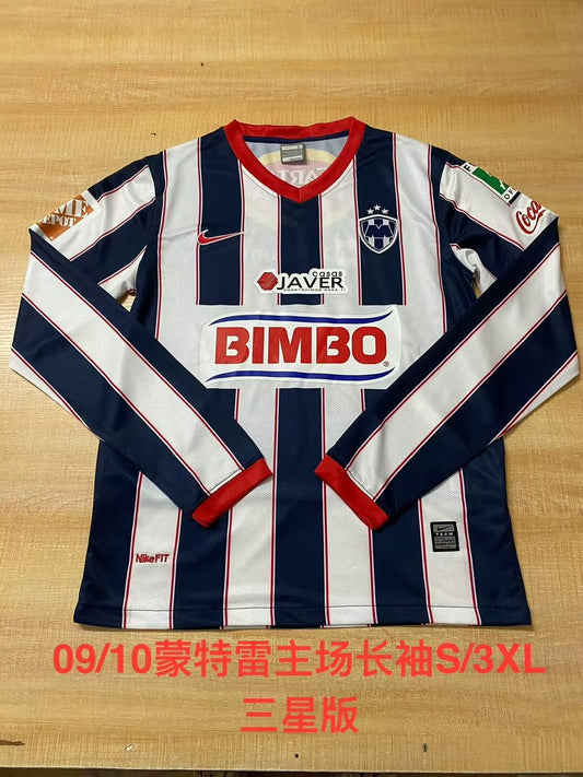 Retro Monterrey Home Long Sleeve Football Jersey 2009/2010