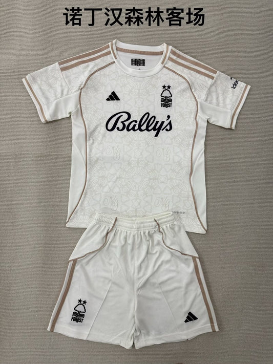 Nottingham Forest Away (Kids And Man) Football Jersey 2025/2026