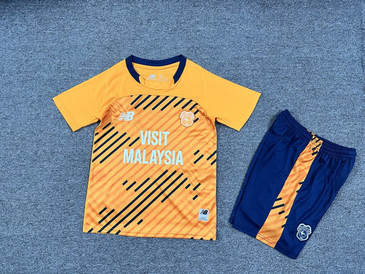 Cardiff City Third Away Kids Football Jersey 2025/2026