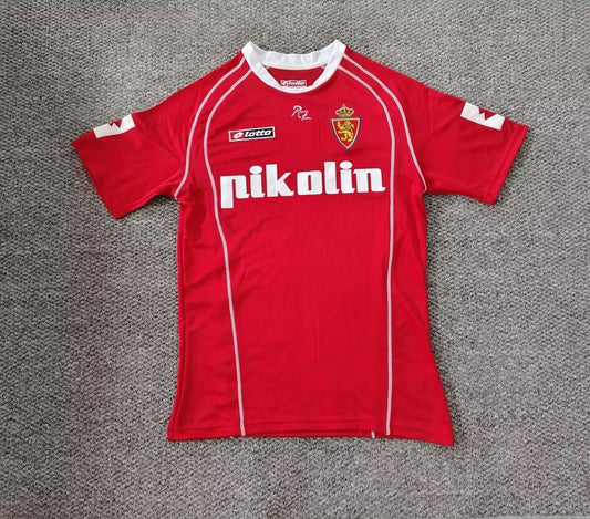 Retro Real Zaragoza Away Fans Football Jersey 1995/1996