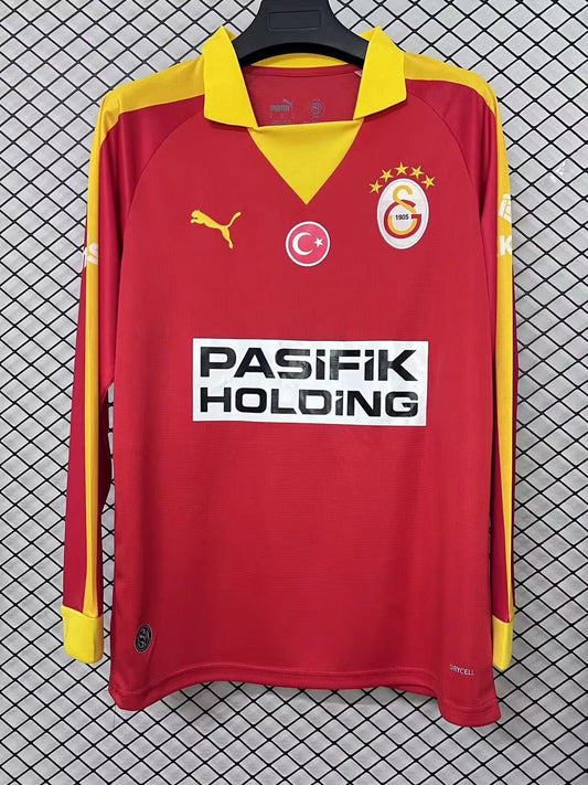 Galatasaray Home Long Sleeve Fans Football Jersey 2026/2027
