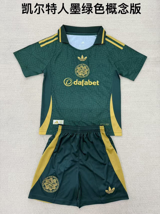 Celtic Goalkeeper Kids Football Jersey 2025/2026