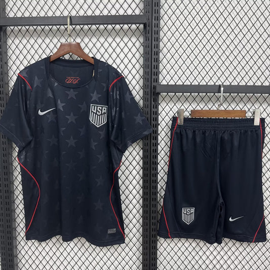 Usa Away With Pants Sets Fans Football Jersey 2026/2027
