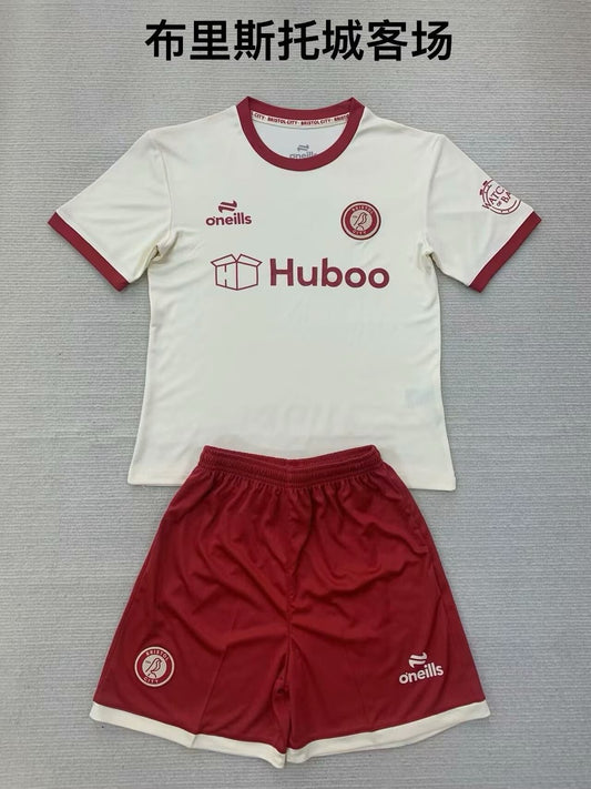 Bristol City Away Kids Football Jersey 2024/2025