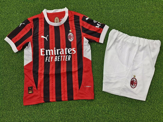 AC Milan Home Kids Player Football Jersey 2024/2025